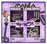 gra planszowa Puzzle Mania fioletowa (4x amigwka metalowa)