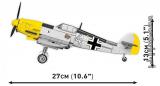 Cobi 5727. Messerschmitt Bf 109 E-3. WW2 kolekcja historyczna