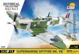 zabawka Cobi 5725. Supermarine Spitfire Mk.VB. WW2 kolekcja historyczna