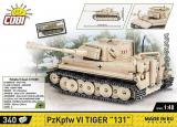 Cobi 2710. PzKpfw VI Tiger 131. WW2 kolekcja historyczna