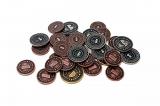akcesorium do gry Metalowe monety - Jednostki (zestaw 30 monet)