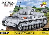 zabawka Cobi 2714. Panzer IV Ausf.G. WW2 kolekcja historyczna