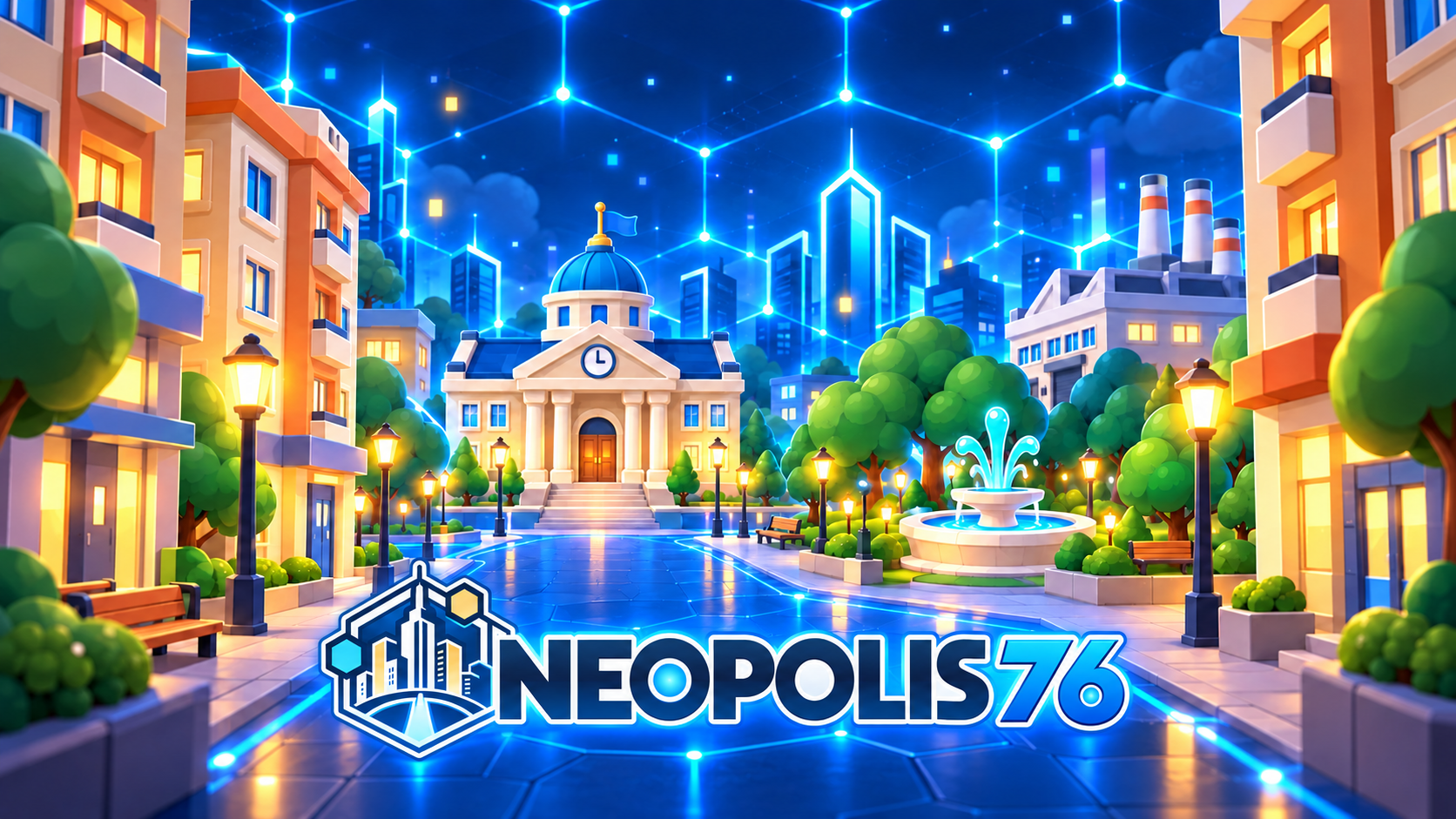 Neopolis 76 — grafika promocyjna z logo
