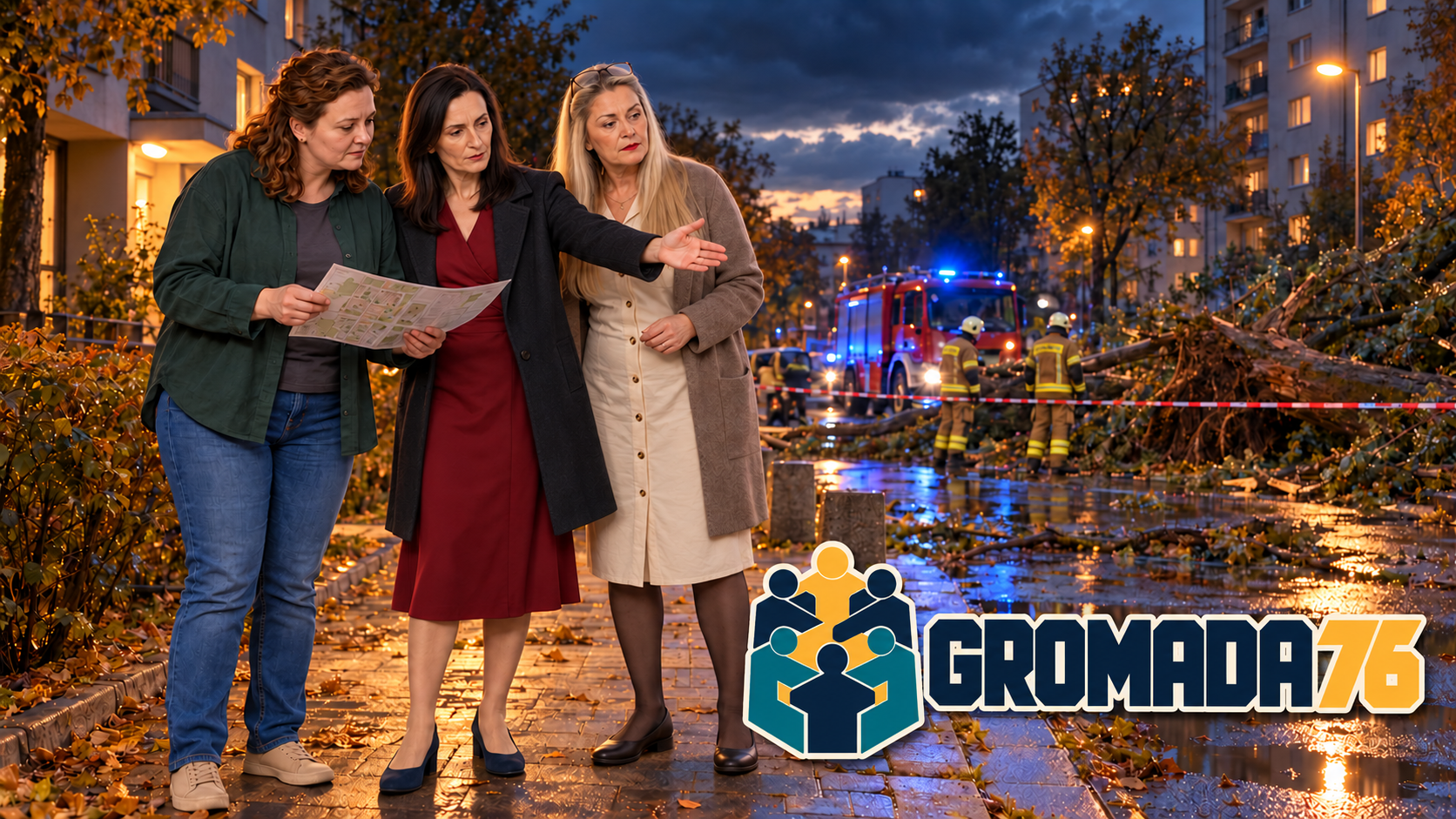 Gromada 76 — grafika promocyjna z logo