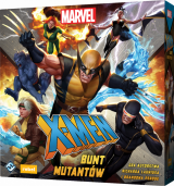 gra planszowa X-Men: Bunt Mutantów + postać Domino