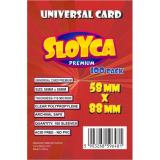 Obrazek akcesorium do gry Koszulki SLOYCA (58x88 mm) Premium Universal Card 100 sztuk