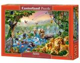 puzzle Puzzle Rzeka w Dżungli (500 elementów)