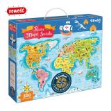 zabawka Czuczu Puzzle Mapa Świata (300 elementów) +7
