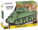 Cobi 2715. Sherman M4A1. WW2 kolekcja historyczna