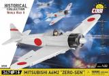 Obrazek zabawka Cobi 5729. Mitsubishi A6M2. WW2 kolekcja historyczna
