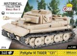 zabawka Cobi 2710. PzKpfw VI Tiger 131. WW2 kolekcja historyczna