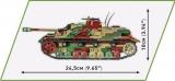 Cobi 2576. Sturmgeschutz IV Sd.Kfz.167. WW2 kolekcja historyczna