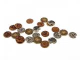 Monety Orkowe (zestaw 24 metalowych monet)