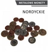 Obrazek akcesorium do gry Monety Nordyckie (zestaw 24 metalowych monet)