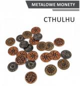 gra planszowa Metalowe Monety - Cthulhu (zestaw 24 monet)