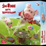 gra planszowa Świnie na trampolinie