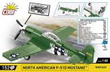 Cobi 5860. North Amer. P-51D Mustang. WW2 kolekcja historyczna