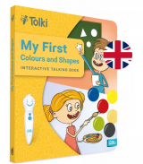 Tolki. Zestaw piro + My first colours and shapes EN (3+)