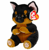 Obrazek zabawka Ty Inc. 41298. Fritz - czarnobrzowy pies. Ty Beanie Bellies