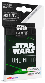 akcesorium do gry Gamegenic: Star Wars Unlimited - Green Card Back - Art Sleeves