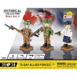 Cobi 2055. Historical Collection WWII. D-Day Allied Forces