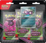 Obrazek gra karciana Pokemon TCG: Pecharunt - S&V - Shrouded Fable - 3-Pack Blister