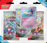 gra karciana Pokemon TCG: S&V - Latias - Stellar Crown - 3-Pack Blister