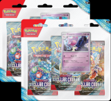 gra planszowa Pokemon TCG: S&V - Tinkaton Stellar Crown - 3-Pack Blister