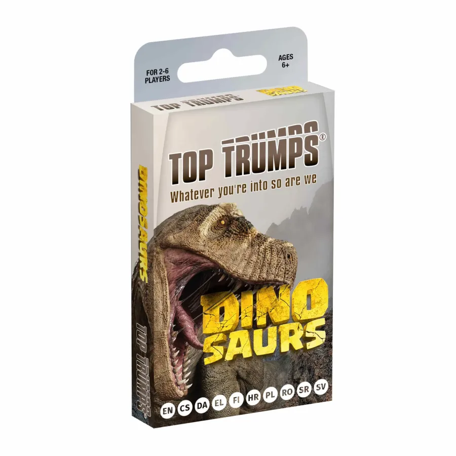 Obrazek gra planszowa Top Trumps Dinozaury