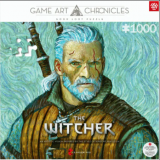 Puzzle Wiedmin: Geralt & Vincent van Gogh (1000 elementw)