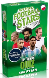 Top Trumps World Football Stars w pudeku