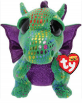 Ty Inc. 36186 Cinder - Zielony Smok. Ty Beanie Boos