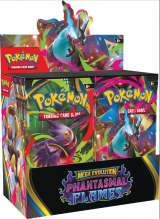 Pokemon TCG: Phantasmal Flames - Mega Evolution - Booster Display