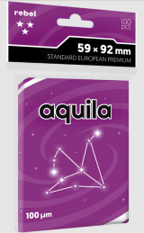 Koszulki Rebel (59x92 mm) Premium 100 sztuk