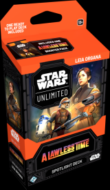 gra karciana Star Wars: Unlimited CG - A Lawless Time -  Leia Organa - Spotlight Deck