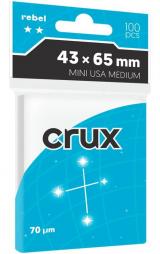akcesorium do gry Koszulki na karty Rebel (43x65 mm) Crux Medium, 100 sztuk