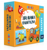 Okidoki: Uk�adanka magnetyczna. Pojazdy