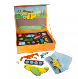 Okidoki: Uk�adanka magnetyczna. Pojazdy