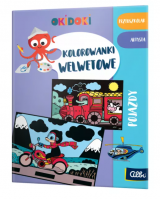 Okidoki: Kolorowanki welwetowe. Pojazdy