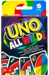 gra planszowa Uno All Wild Dzikie karty