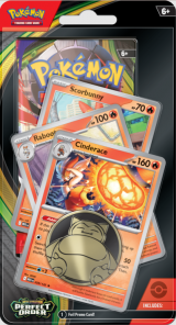 Pokemon TCG: Mega Evolution - Cinderace/Raboot/Scorbunny