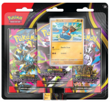 gra karciana Pokemon TCG: Pitch Black - Mega Evolution - 3-Pack Blister