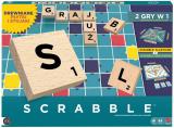 gra planszowa Scrabble Drewniane p�ytki i stojaki Rodzinna gra