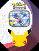 gra karciana Pokemon TCG: Tin - Greninja ex - 30th Celebration