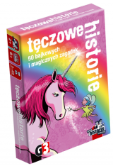 gra planszowa Czarne historie junior: T�czowe historie